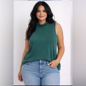 Torrid Forest Green Top